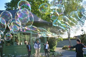 Animation mariage bulles de savon