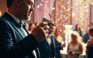 enchant your wedding with fred ericksens magic xmu - - Comment Enchanter Votre Mariage Avec La Magie Close-Up De Fred Ericksen ! - Le Magicien de mon Mariage - Animation Mariage Originale