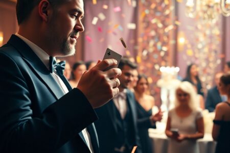 enchant your wedding with fred ericksens magic xmu - - Comment Enchanter Votre Mariage Avec La Magie Close-Up De Fred Ericksen ! - Le Magicien de mon Mariage - Animation Mariage Originale