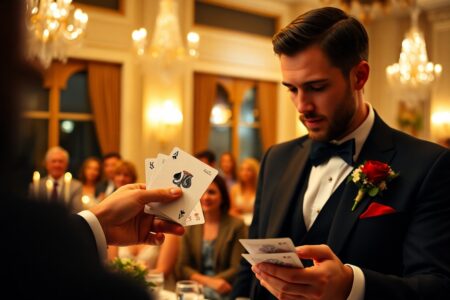 la magie close up must pour mariages aag - - La Magie Close-Up - Un Must Pour L'Animation De Mariage Avec Fred Ericksen ! - Le Magicien de mon Mariage - Animation Mariage Originale